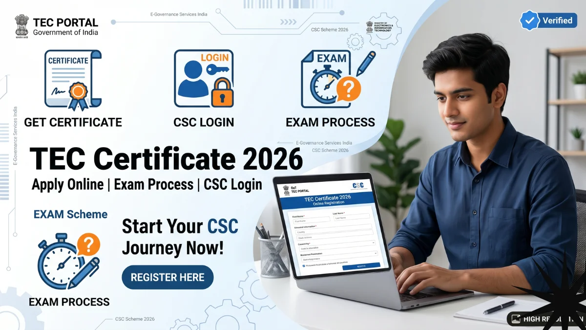 TEC Certificate 2026