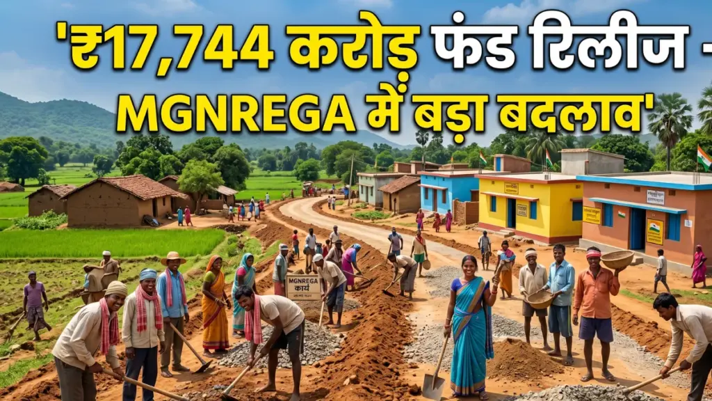 ₹17,744 Cr MGNREGA Fund