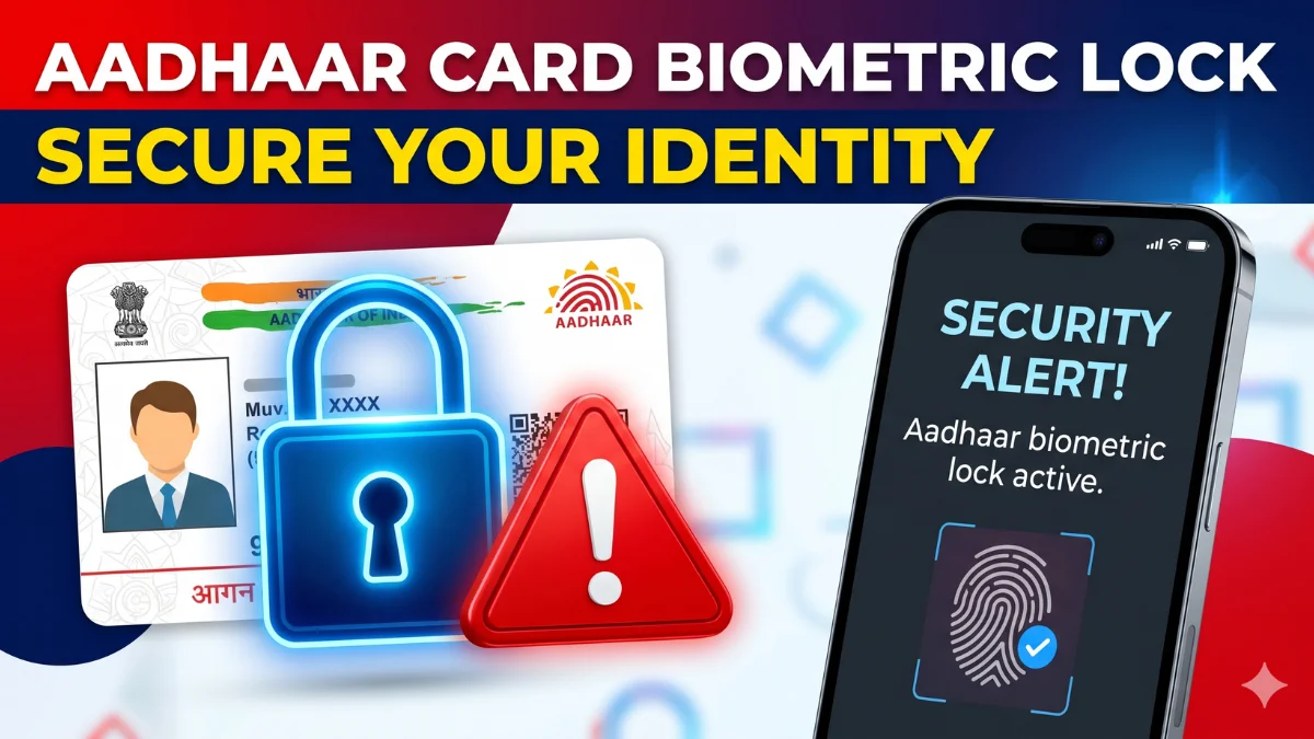 Aadhaar Card Lock & Unlock