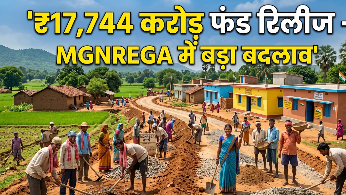 ₹17,744 Cr MGNREGA Fund