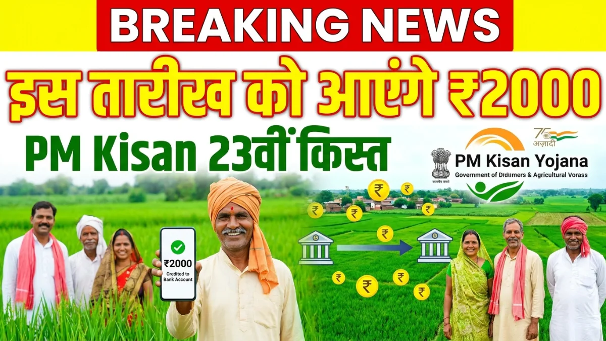 PM Kisan 23rd Installment Date 2026