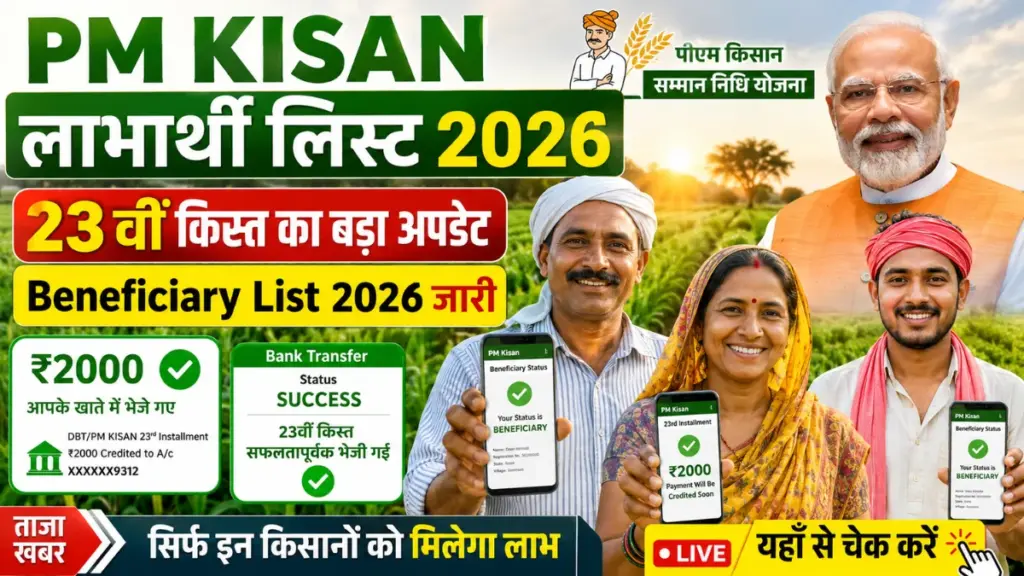 PM Kisan Beneficiary List