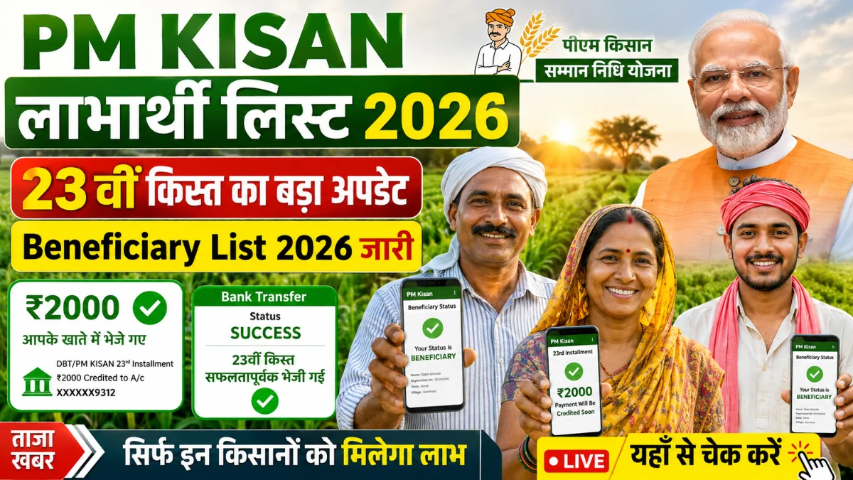 PM Kisan Beneficiary List